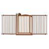 One-Touch Gate II Wide in Brown