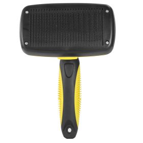 Self Cleaning Slicker Brush Grooming tool