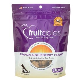 Fruitables Skinny Minis Dog Treats - Crunchy Pumpkin & Berry Flavor