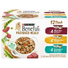 Purina Beneful Prepared Meals Wet Dog Food Variety Pack