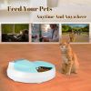 5-Meals Automatic Feeder  Dry and Wet Food Dispenser