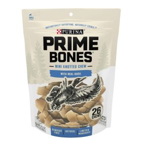 Purina Prime Bones Real Duck Natural Chews for Dogs