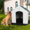 Dog Outdoor Plastic Weatherproof Kennel House