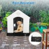 Dog Outdoor Plastic Weatherproof Kennel House