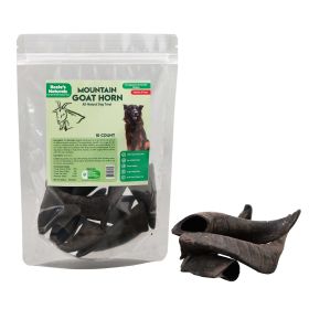 Mountain Goat Horn-100% Natural Dog Treat ;  Grain-Free