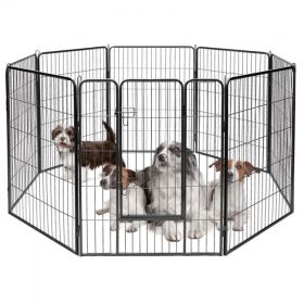 40 Inch 8 Metal Panel Heavy Duty Pet Playpen