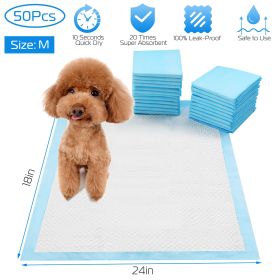 50Pcs/Set Puppy Pee Pads