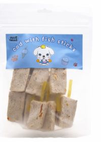 Dog Treats Cod With Fish Sticks Pet Natural Chew Treats