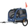 VEVOR Dog Bike Trailer, Supports up to 100 lbs,