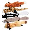 5Pcs Multi-Color Squeaky No Stuffing Dog Toys