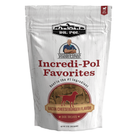 Dr. Pol Incredi-Pol Favorites Bacon Cheeseburger Flavor Crunchy Dog Treats,