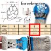 4 Pcs Dogs Knitted Socks