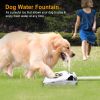 Outdoor Dog Pet Water Dispenser Step-on Activated Sprinkler