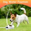 Outdoor Dog Pet Water Dispenser Step-on Activated Sprinkler