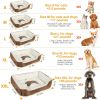 Pet Dog Bed Soft Warm Fleece  XXL Size