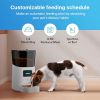 Automatic Pet Feeder with Programmable Meals and Portions.