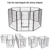 40 Inch 8 Metal Panel Heavy Duty Pet Playpen