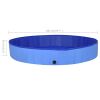 Foldable Dog Swimming Pool Blue