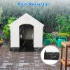 Dog Outdoor Plastic Weatherproof Kennel House