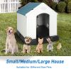 Dog Outdoor Plastic Weatherproof Kennel House