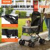 VEVOR Pet Stroller,  44lbs Weight Capacity