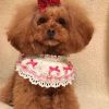 Handmade Pink Bowknot Retro Lace Collars