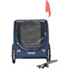 VEVOR Dog Bike Trailer, Supports up to 100 lbs,