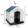 Dog Outdoor Plastic Weatherproof Kennel House