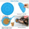 2pcs Dog Lick Pad, Slow Feeder With Powerful Suction