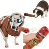 Plush Cigar Squeaky Dog Toys