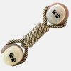 1pc Bone Shaped Cotton Rope Dog Chewing Toy