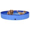 Foldable Dog Swimming Pool Blue