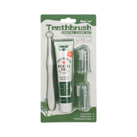 Oral Hygiene Kit For  Dogs (Option: Vanilla Flavor)