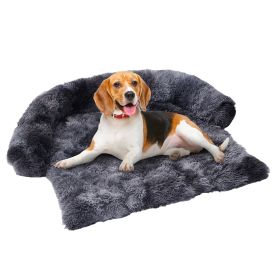 Dog Bed Mat For Couch - (Option: 43x41x7inch-Tiedye Dark Gray)