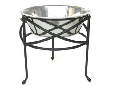 Mesh Elevated Dog Bowl (Option: Medium)