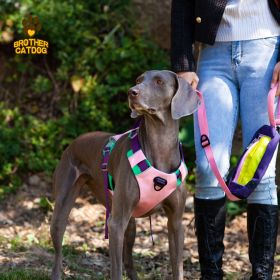 Pet chest sling for dogs (select: AN6-purple-XL)