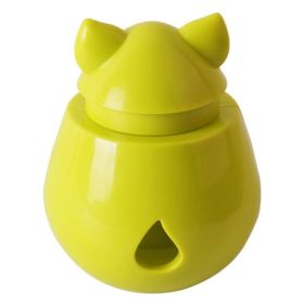 Pet Tumbler Food Leaking Dog Toy (Color: Green)