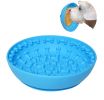 Dog Slow Bowl Feeder Bowls with Suction Cup