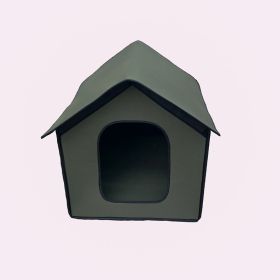 Portable Outdoor Waterproof Windproof Rainproof Dog House, Foldable (size: large)