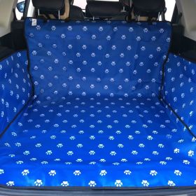 Pet Carriers Dog Car Seat Cover (Color: Blue)