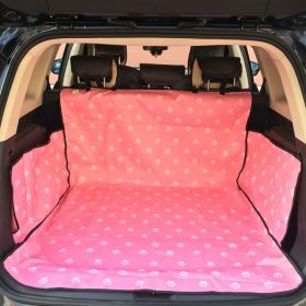 Pet Carriers Dog Car Seat Cover (Color: Pink)