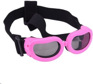 Pet Goggles Dog UV Protection (Color: Pink)