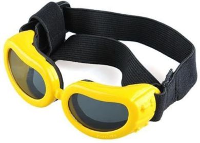 Pet Goggles Dog UV Protection (Color: Yellow)