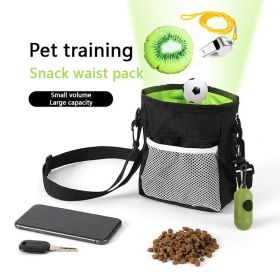 Dog Treat Pouch for Training (Color: Black)