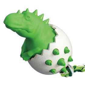 Rubber Kong Toy (Color: Dinosaur Green)