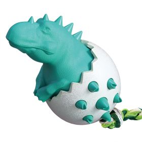 Rubber Kong Toy (Color: Dinosaur Blue)