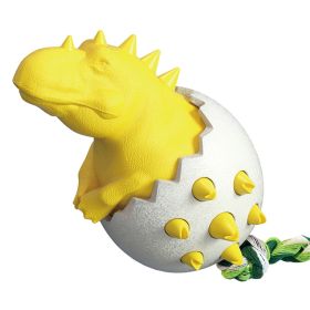 Rubber Kong Toy (Color: Dinosaur Yellow)