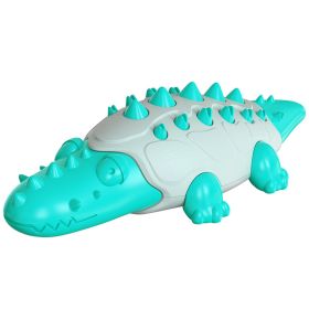 Rubber Kong Toy (Color: Crocodile Blue)