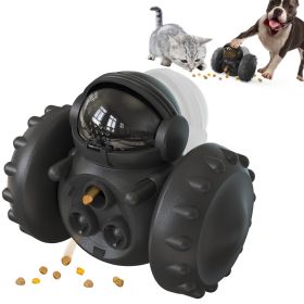 PawPartner Dog Tumbler Interactive Toys (Color: Black, Ships From: China)