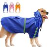 Waterproof Dog Raincoat for Small Medium Large Dogs